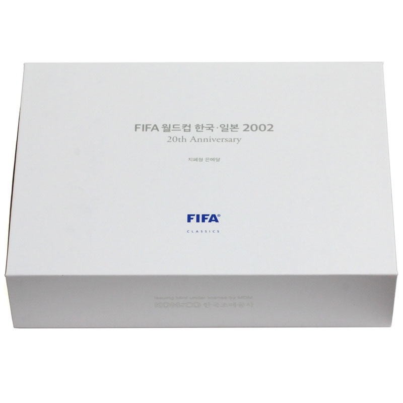[위탁판매] 2022 대한민국 '2002년 월드컵 20주년' 기념 지폐형 은메달 10g (2303427)