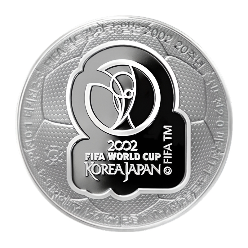 [위탁판매] 2022 대한민국 '2002년 월드컵 20주년' 기념 프루프 은메달 1온스 (2303428)